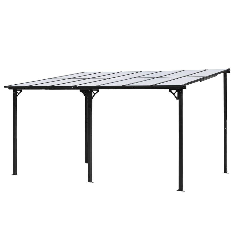 Cubierta para terraza eco antracita - 300 x 420 cm