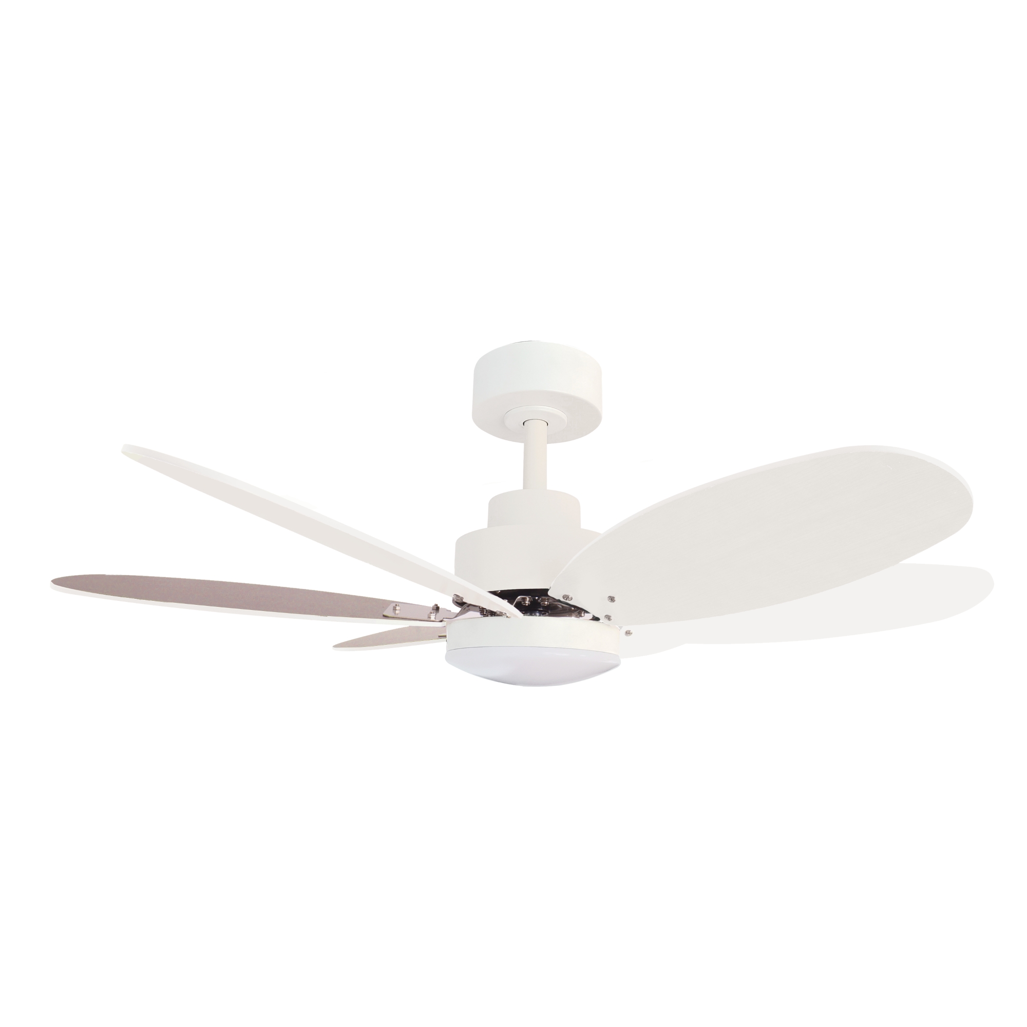 Ventilador de techo motor dc 101cm LED 18w cct blanco palas revesibles