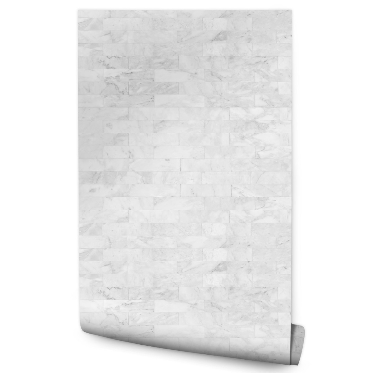 Papel Pintado Ladrillo Gris Elegante Y Moderno Para Salón 53 cm x 10 m