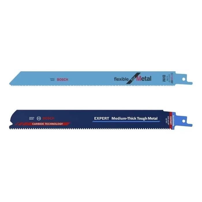 Juego de 25 hojas de sierra sable para metal s1122bf + 1 hoja de carburo s1