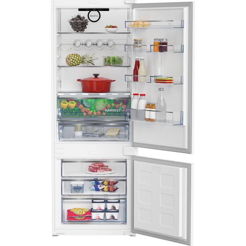 Frigorífico combi integrado beko bcne400e40sn 194 cm neo frost 2 cajones
