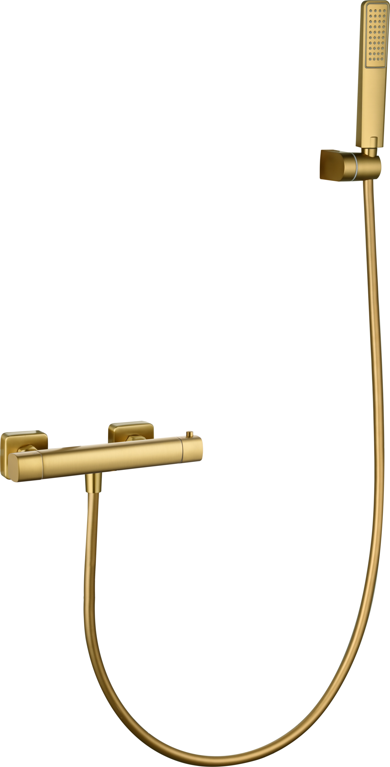 Kit ducha termostático toscana oro cepillado [ imex® ]