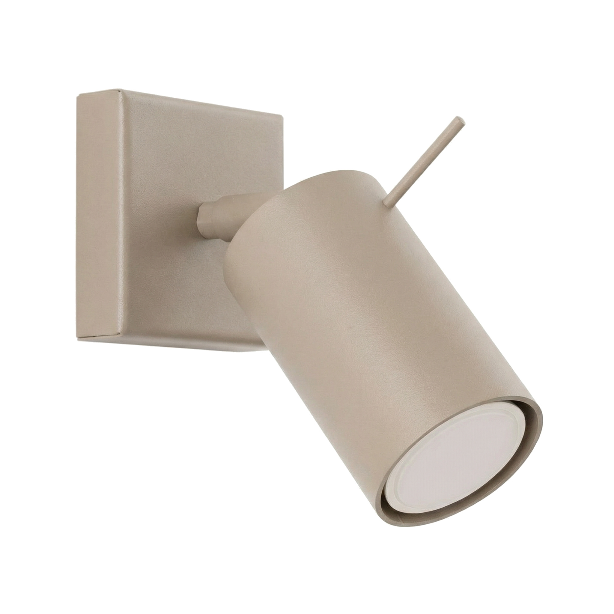 Apliques ring 1 taupe acero 8x8x16cm
