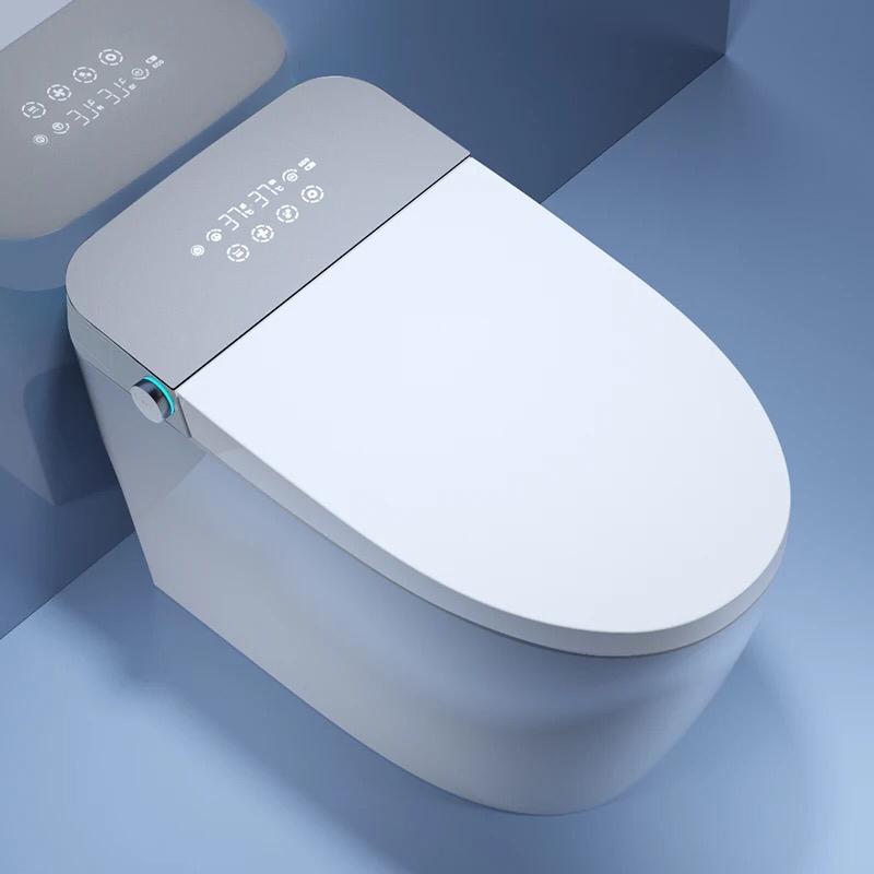 Inodoro inteligente kleenmac olivia salida vertical 200 mm gris