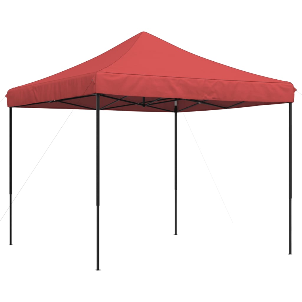 vidaXL tienda de fiesta plegable pop-up burdeos 292x292x315 cm
