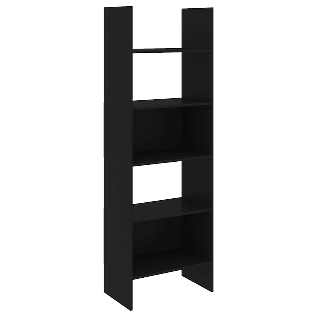 vidaXL estantería de madera contrachapada negro 60x35x180 cm