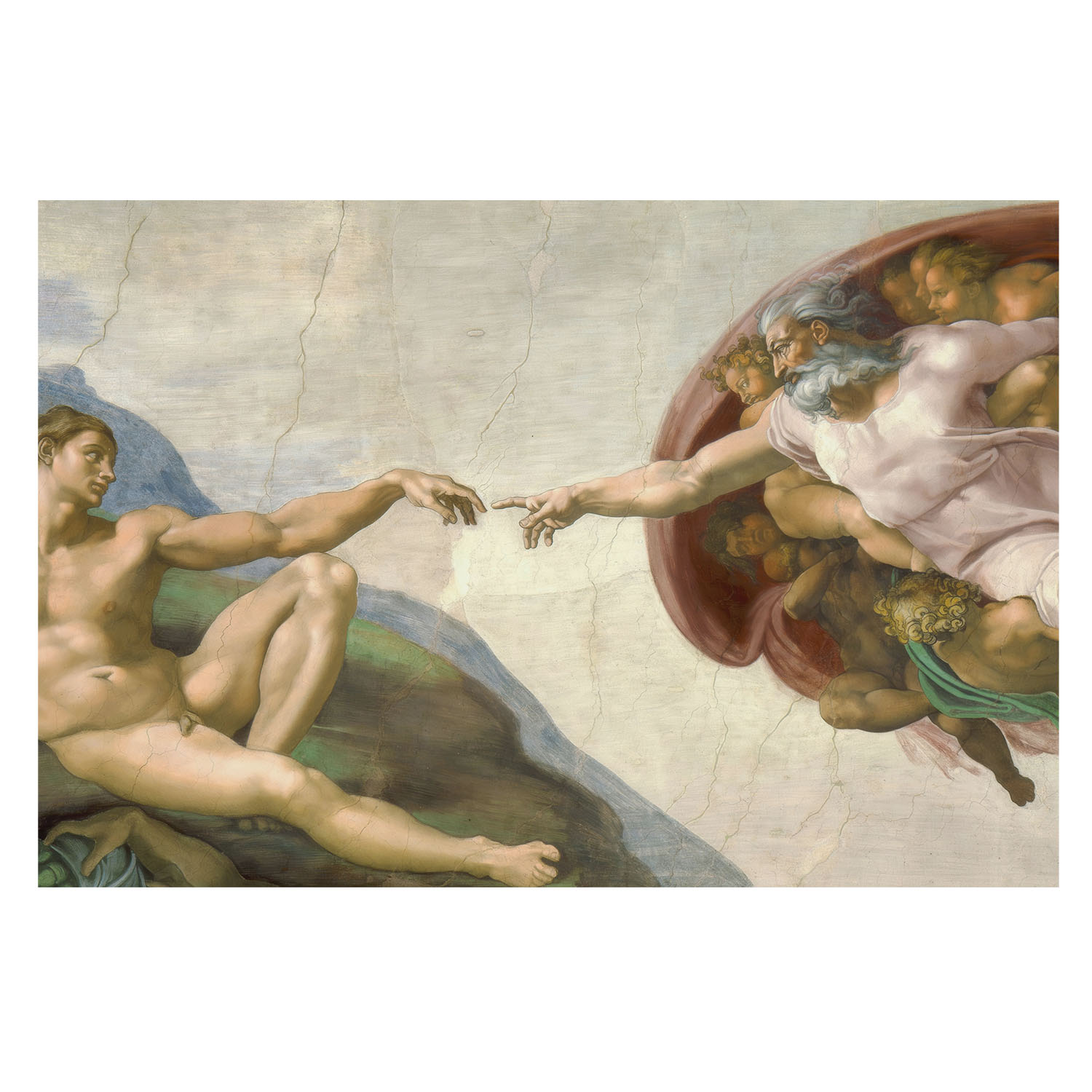 Papel pintado tnt 312x219 contacto espiritual tulup