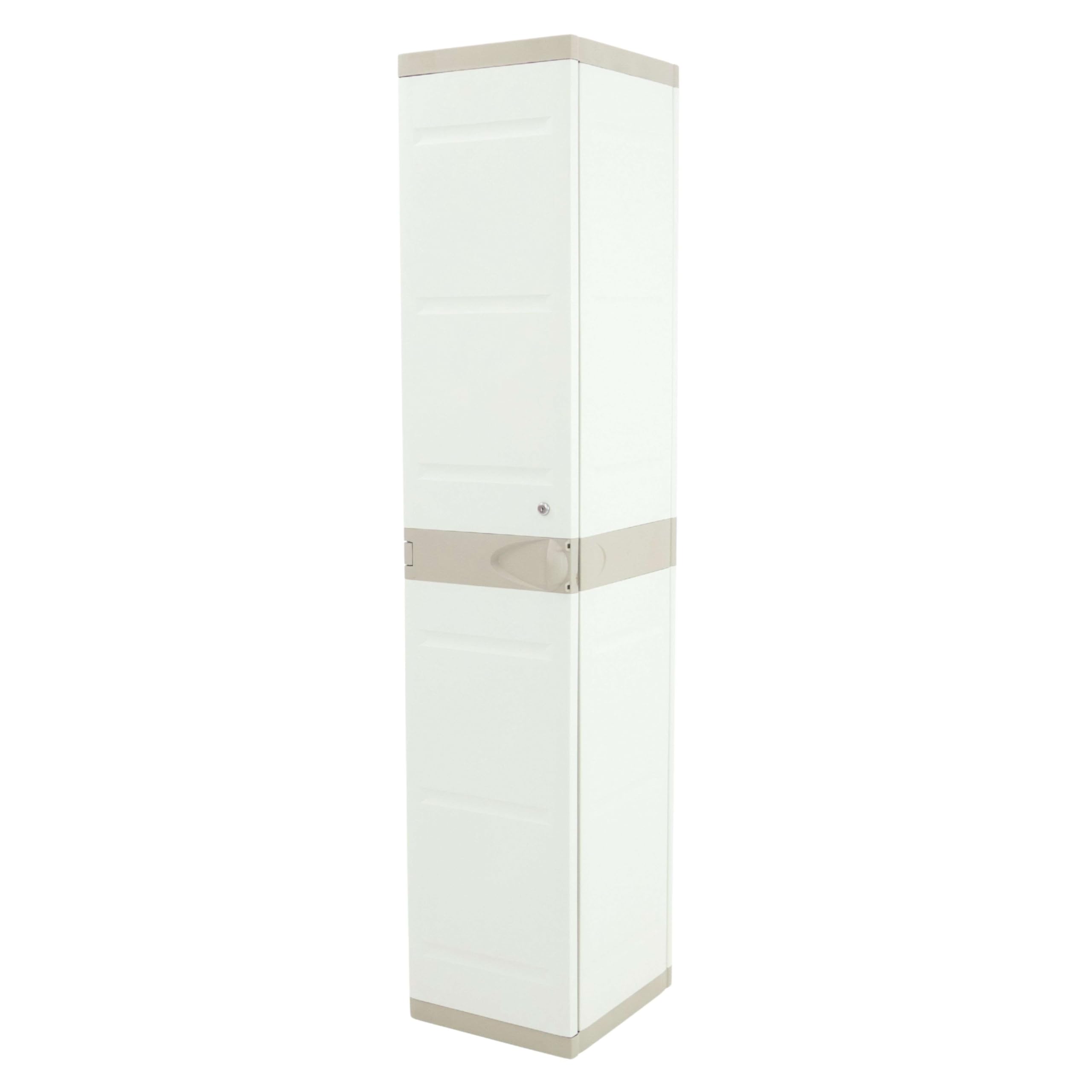 Armario taquilla 35 cm titanium beige | plastiken