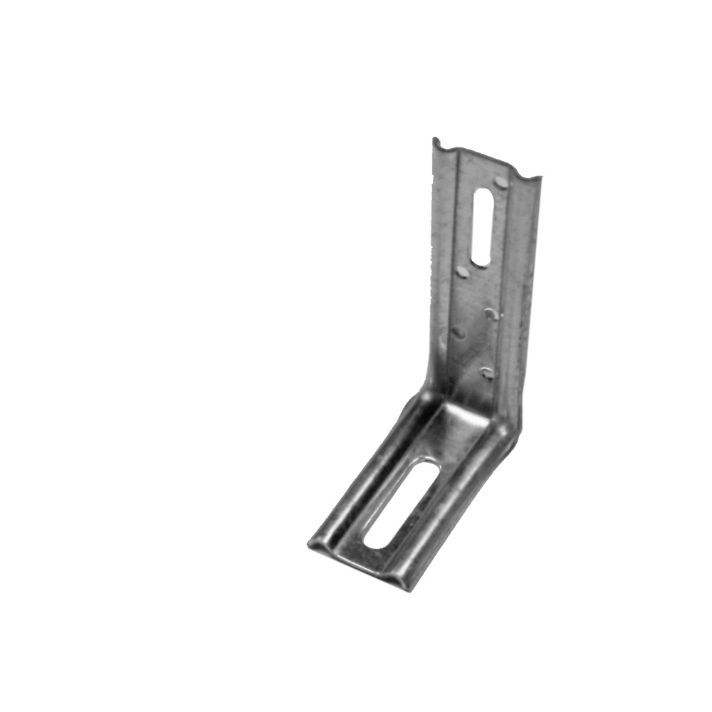 Escuadra 90 º con nervio 70 x 70 x 30 mm