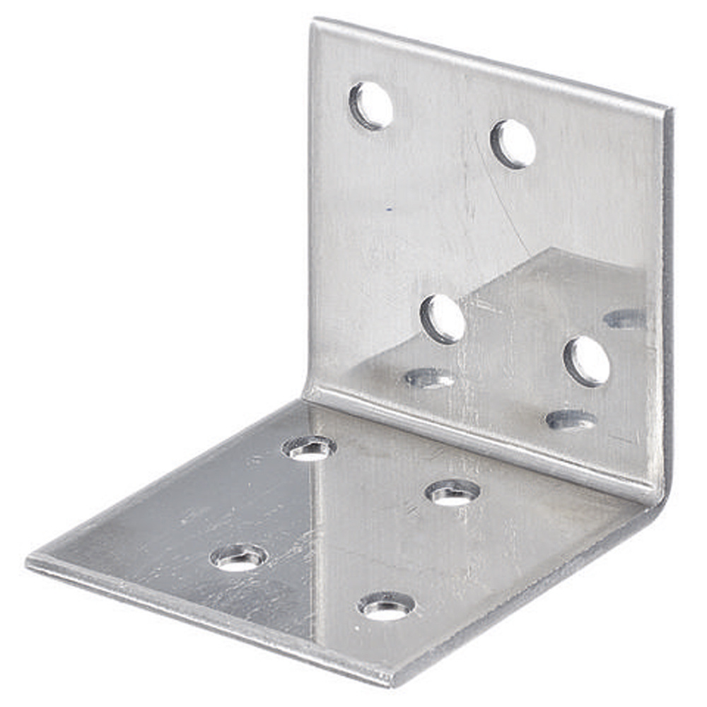 Escuadra de ensamblaje 60 x 60 x 40 mm inox