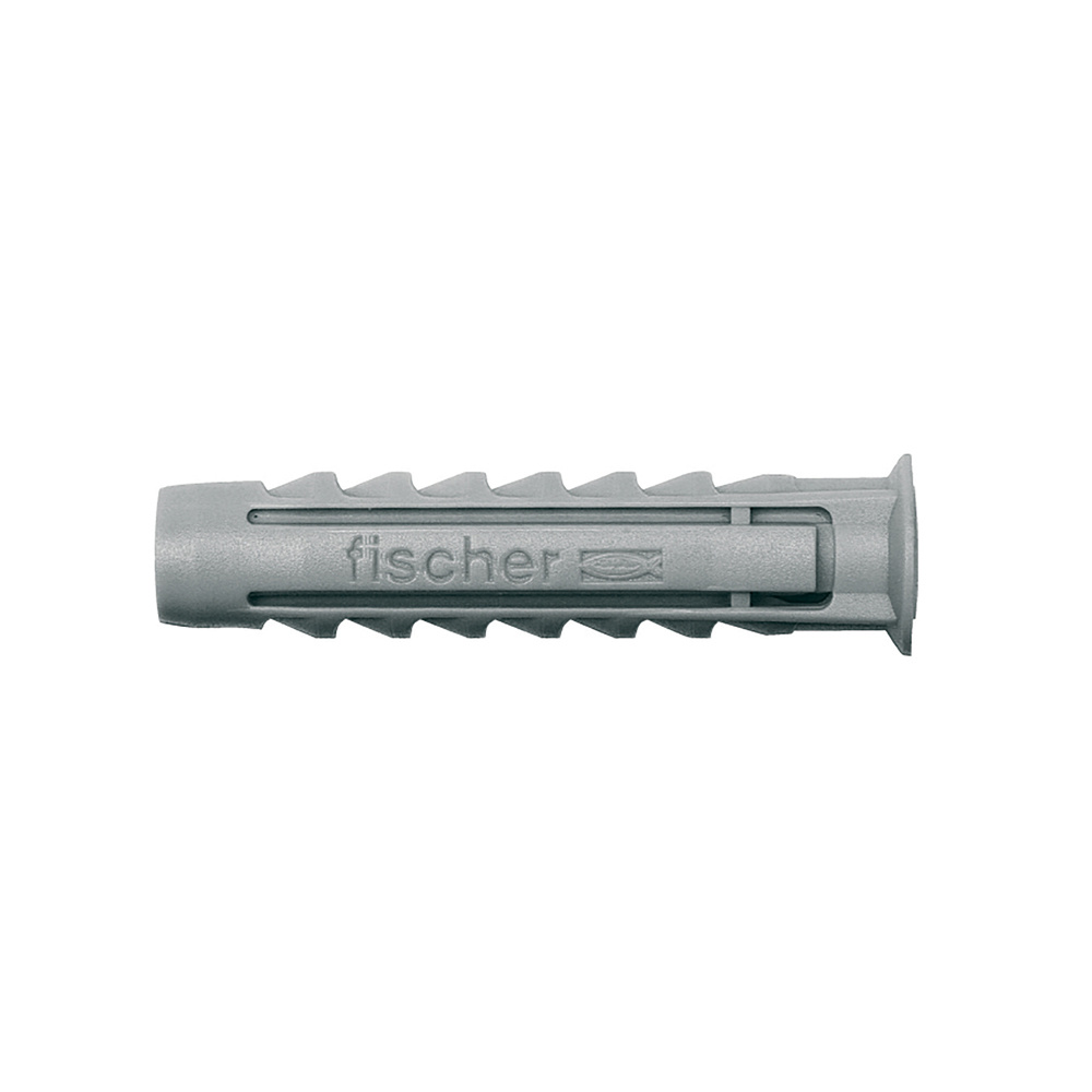 Pack 6 tacos macizo sx fischer 12 x 60 mm