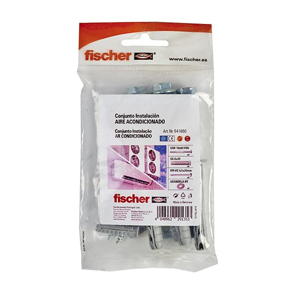 Kit fijación para aire acondicionado fischer
