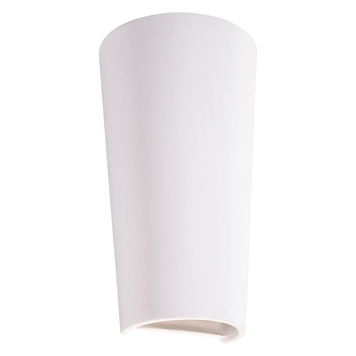 Lámpara de pared lana 1 blanco cerámica 16.5x29x10cm