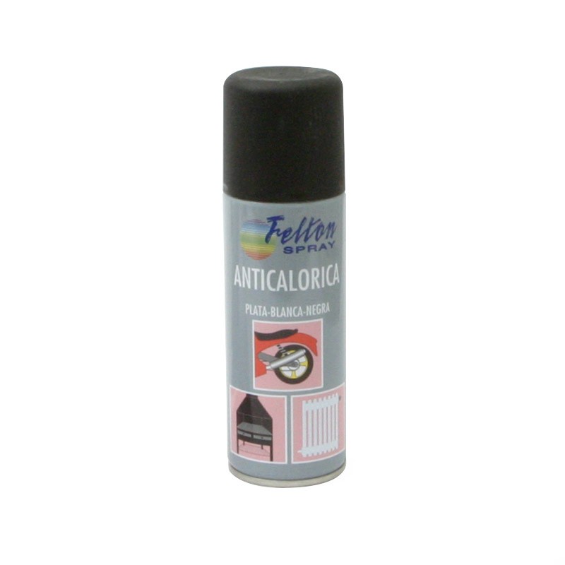 Spray pintura anticalorica negra 200ml