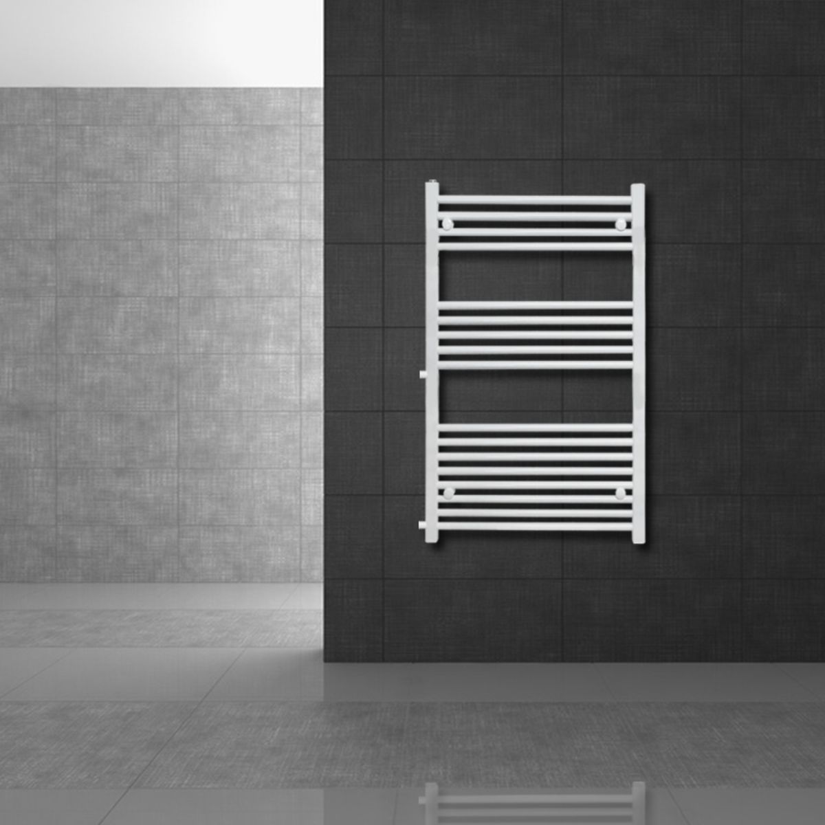 Radiador toallero de baño de recambio 600x1200mm blanco