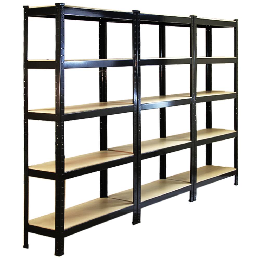 Monster racking- estanterías t-rax, 75cm ancho x 30cm fondo, conjunto de 3