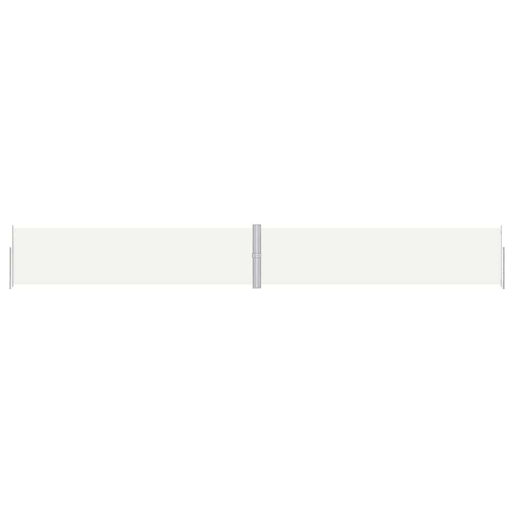 vidaXL toldo lateral retráctil crema 160x1200 cm