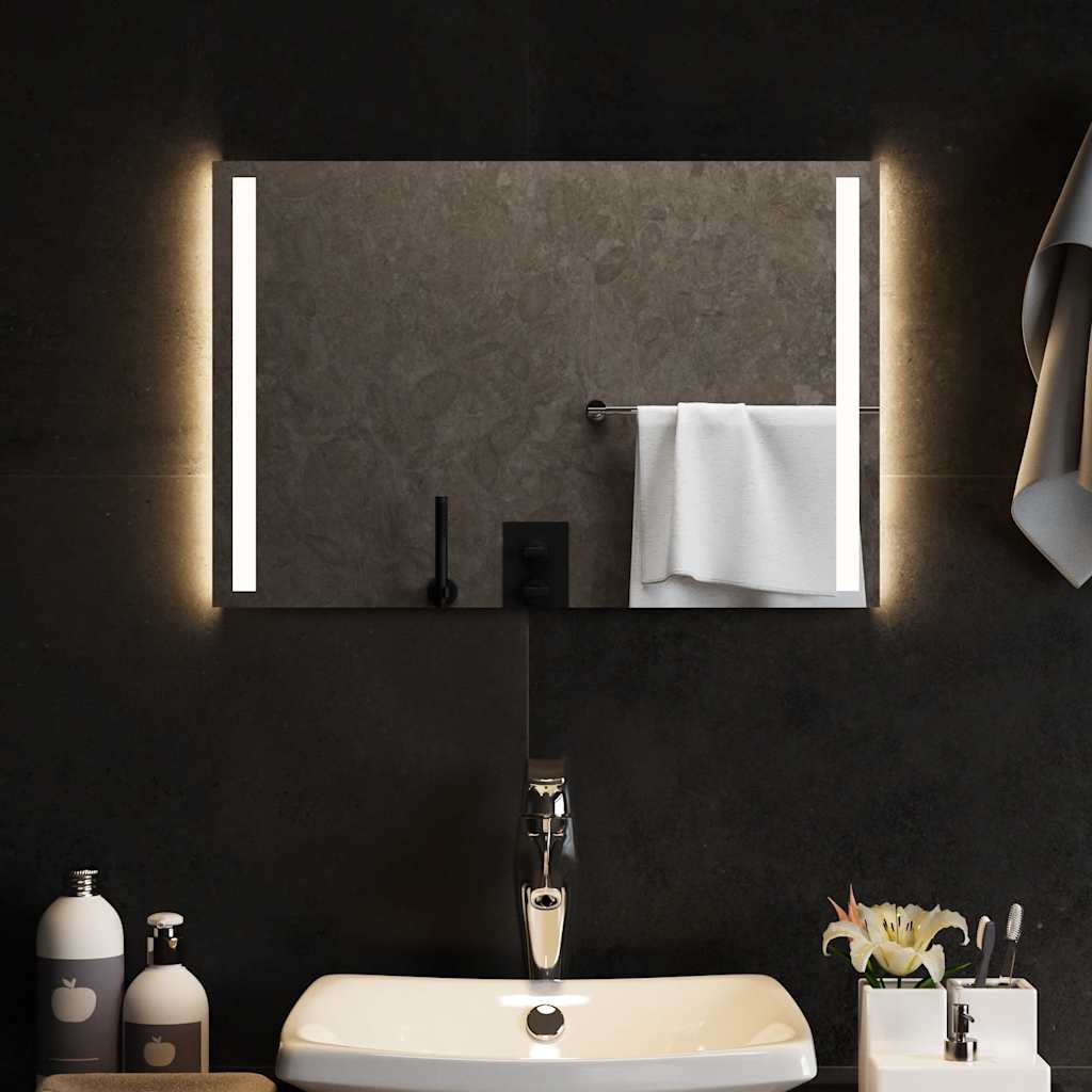 Espejo de baño con LED 60x40 cm