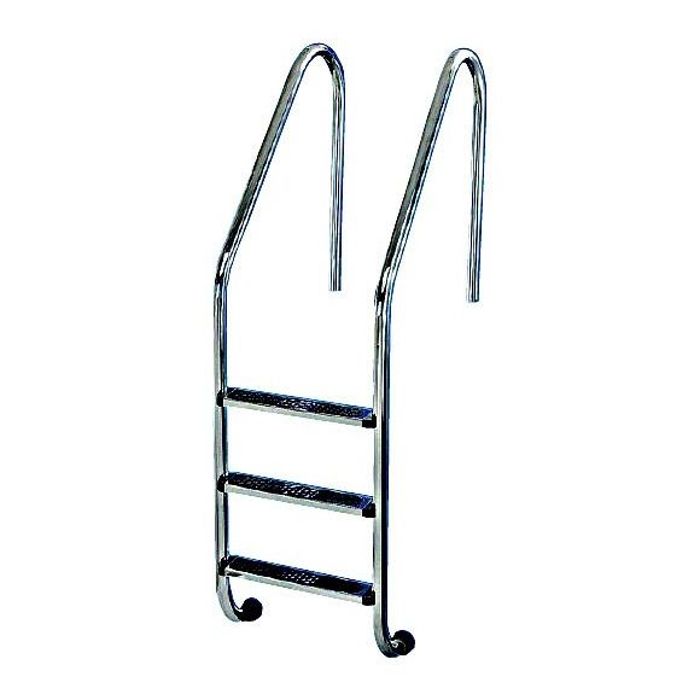 Flexinox - escalera estándar acero inoxidable 3 peldaños