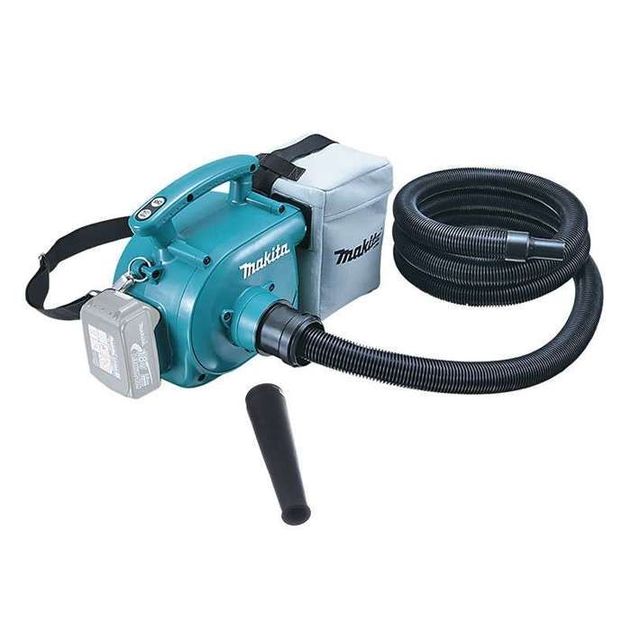 Aspiradora 18 v li-ion 52 mbar Makita - sin batería ni cargador - dvc350z