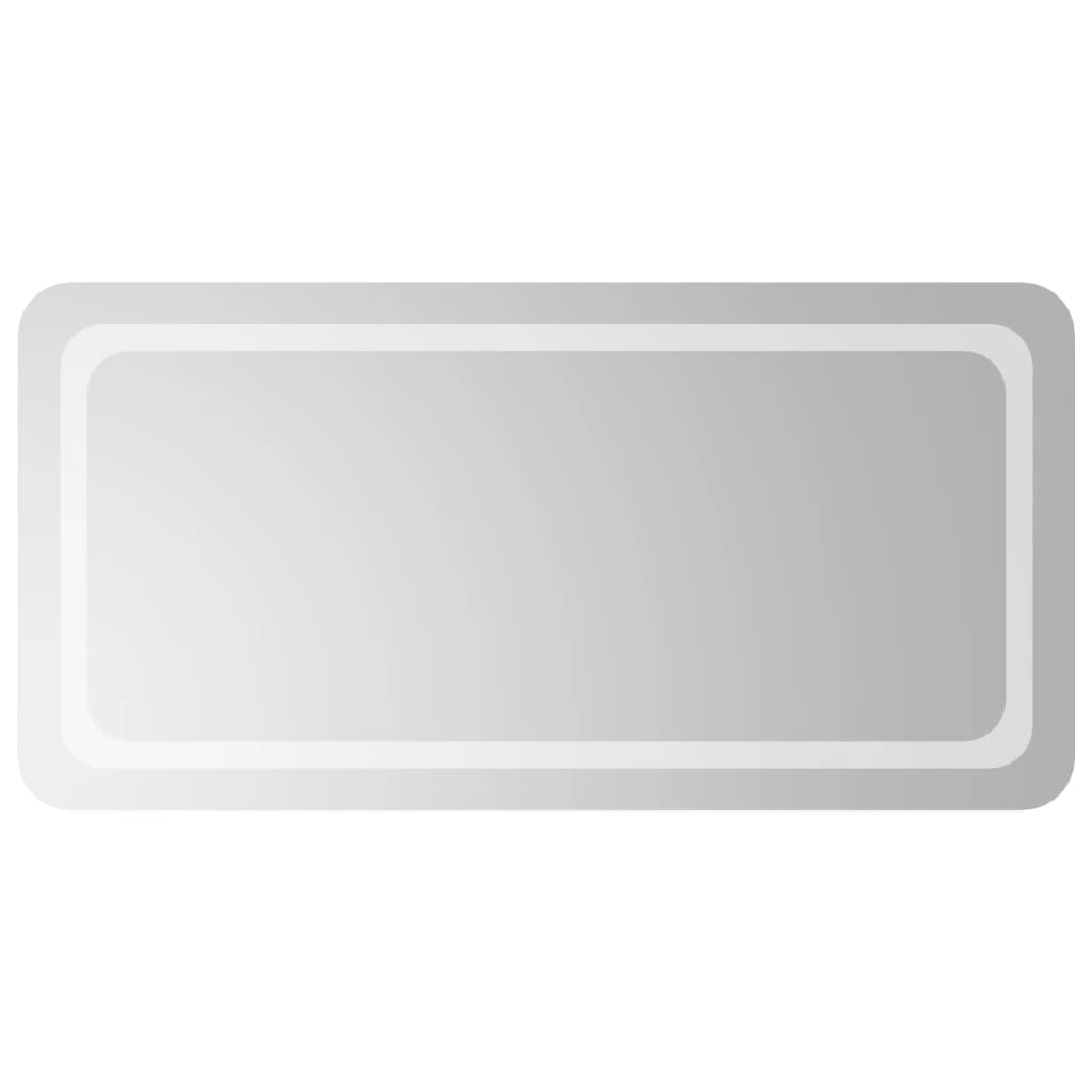 vidaXL espejo de baño con LED 50x100 cm