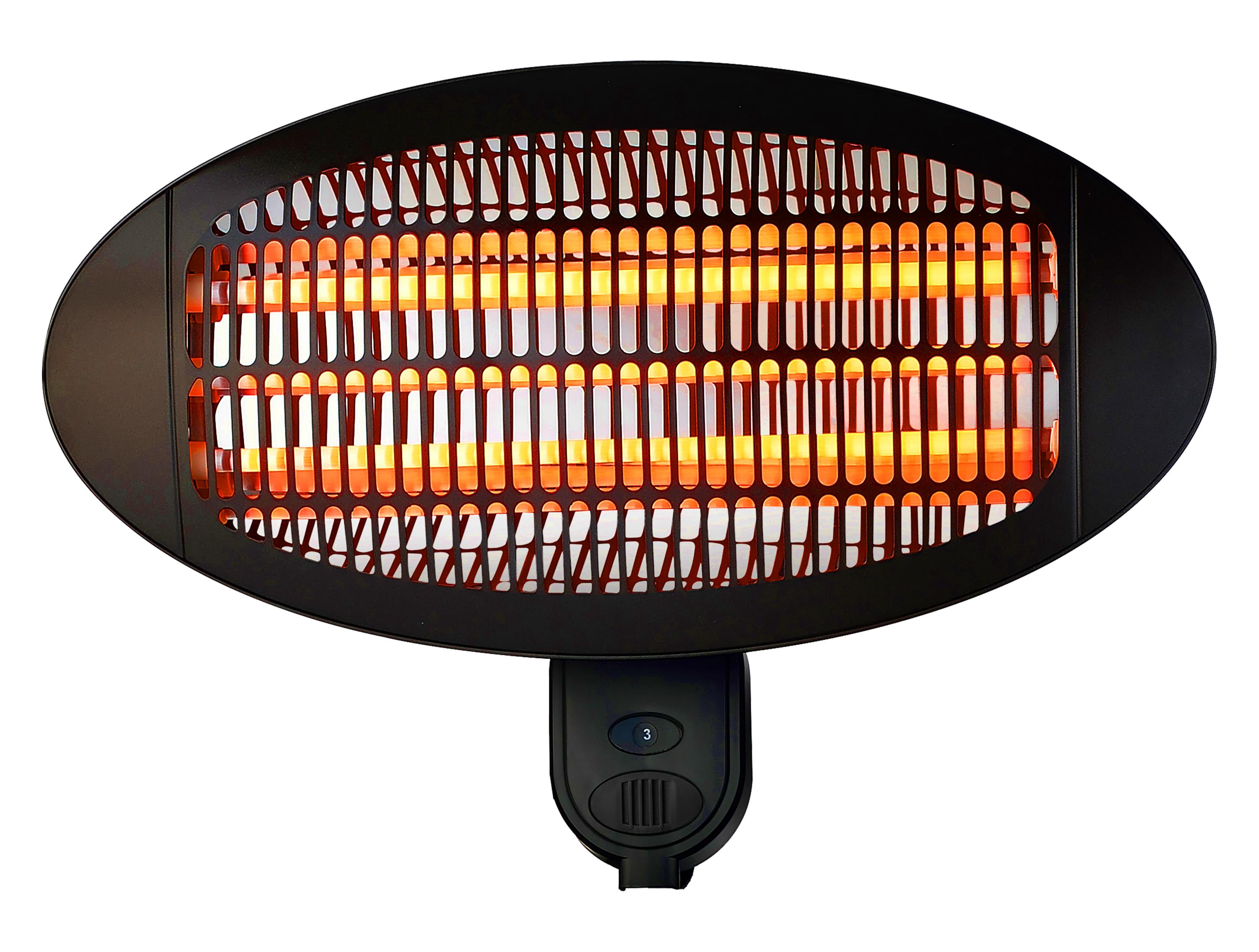 Calefactor halógeno exterior 3 potencias