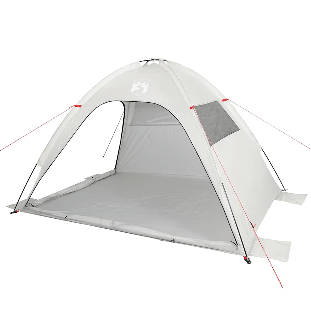 vidaXL tienda de playa impermeable gris