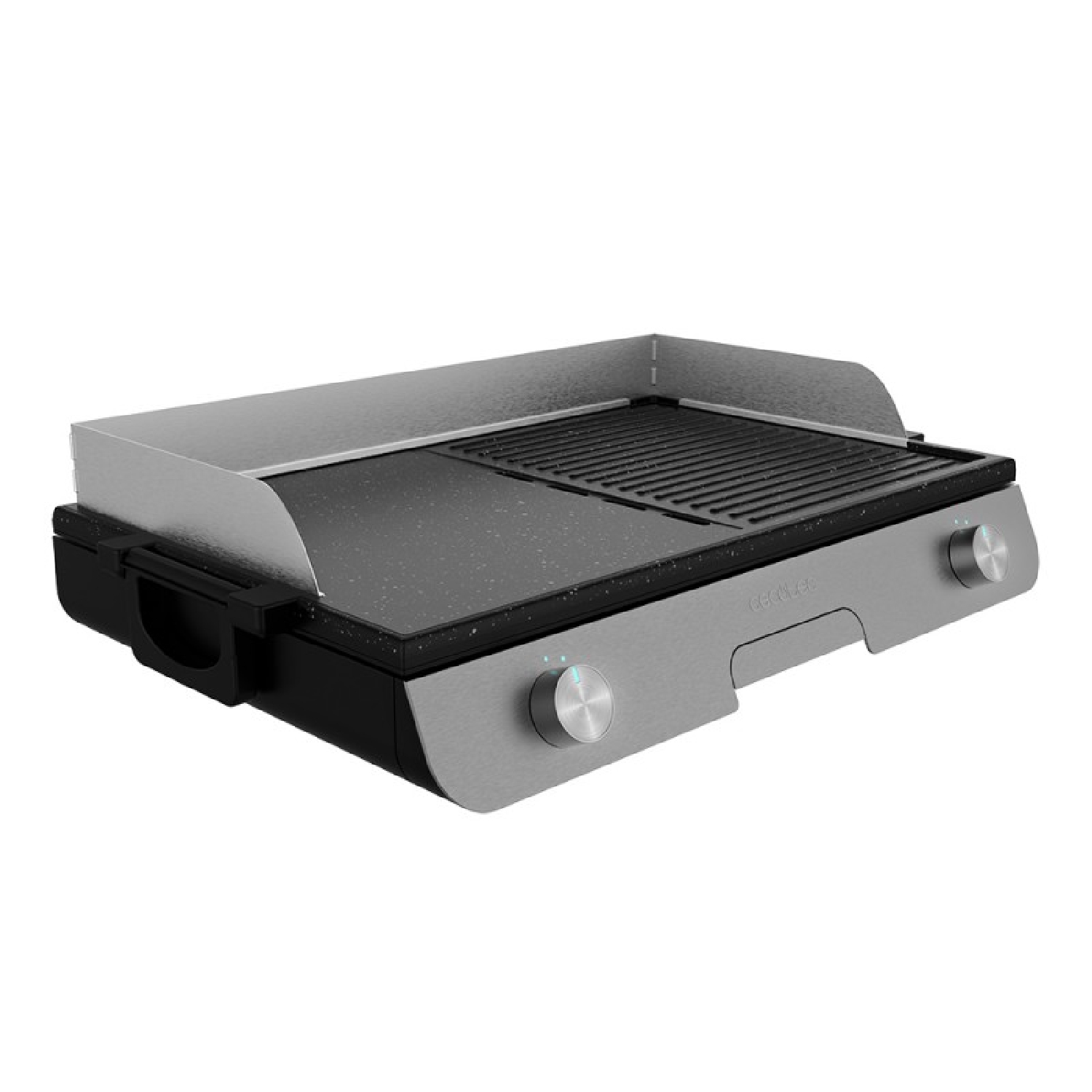 Cecotec barbacoa eléctrica de sobremesa perfectroast 3000 inox. 3000 w