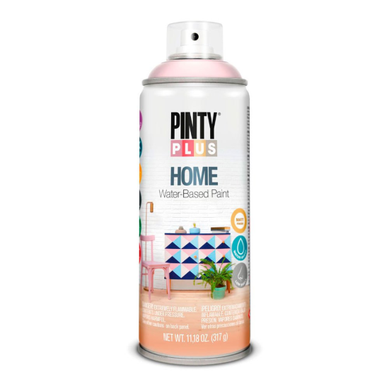 Spray pintyplus home base agua 400 ml (hm117 rosa claro)