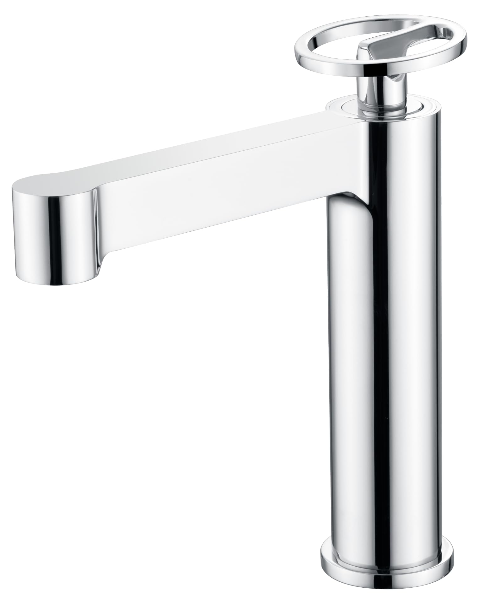 Imex - grifo monomando lavabo caño bajo cromado serie olimpo