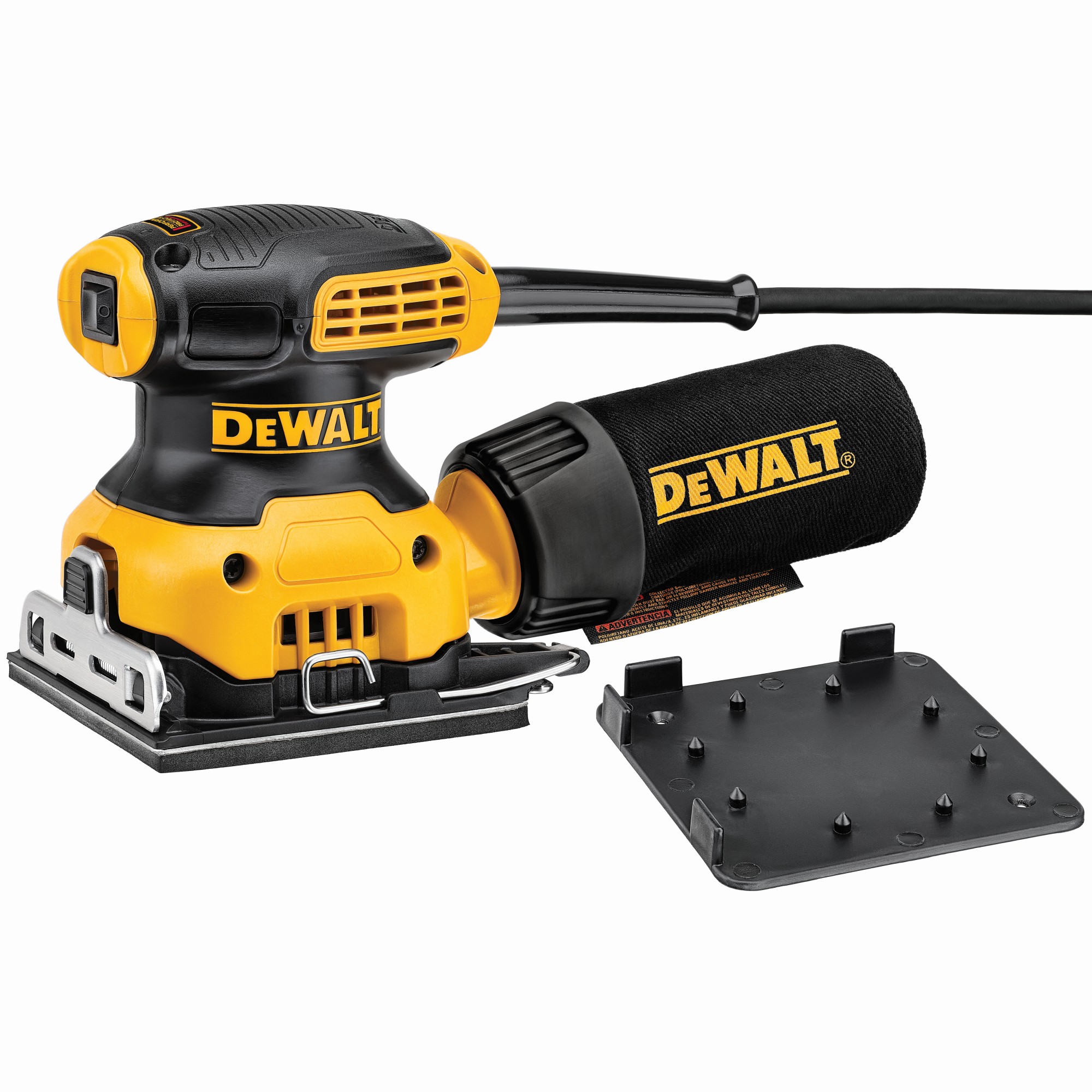 Dewalt dwe6411z-it - lijadora orbital 230w - 1/4 hoja con acoplamiento