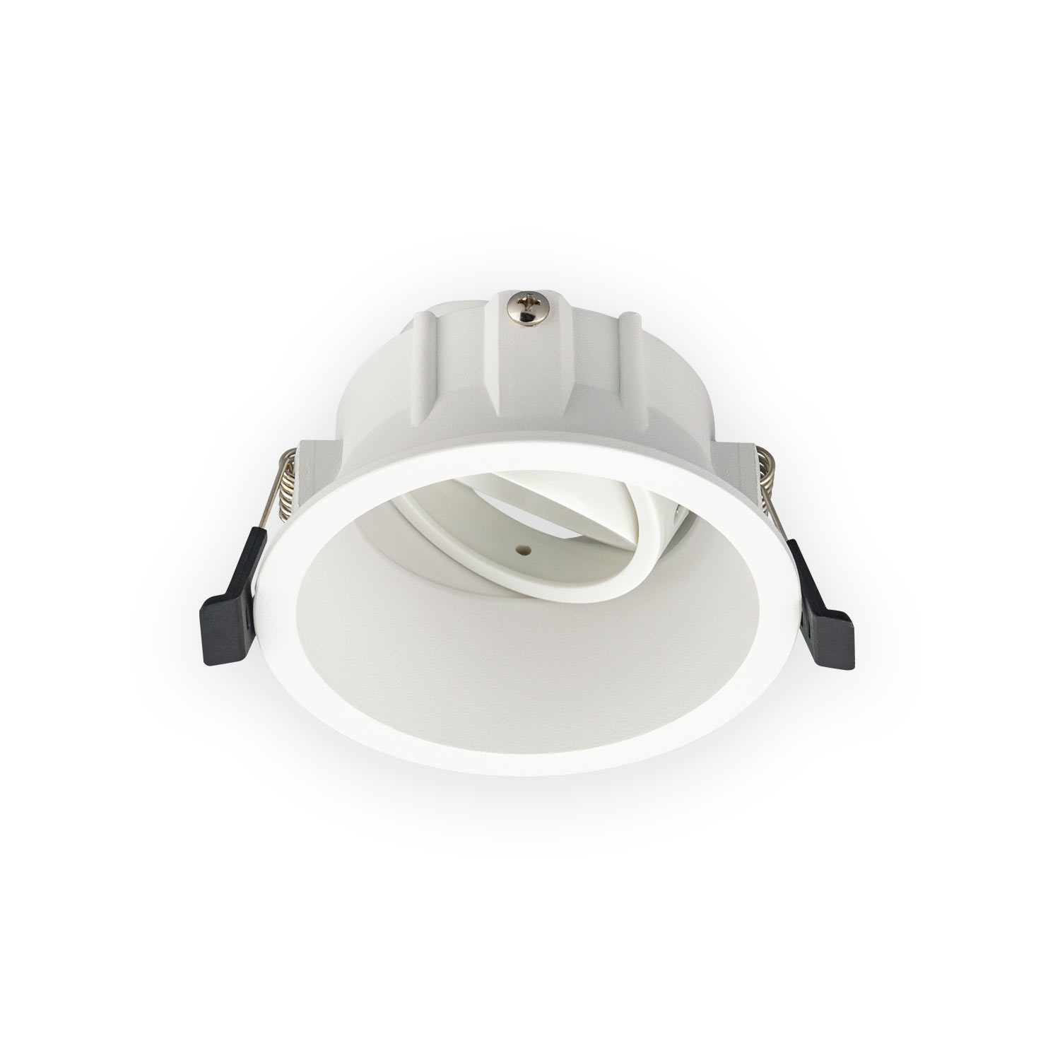 Marco orientable profundo para gu10 o modulo fuente LED(mt90r-b)