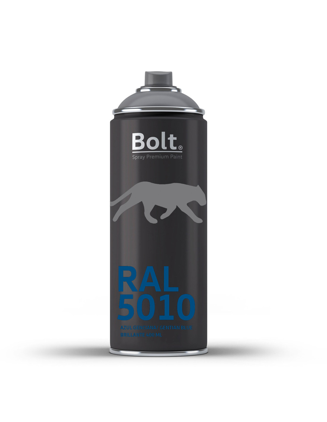 Spray bolt premium acrilico brillante ral 400 ml (ral 5010 azul genciana)