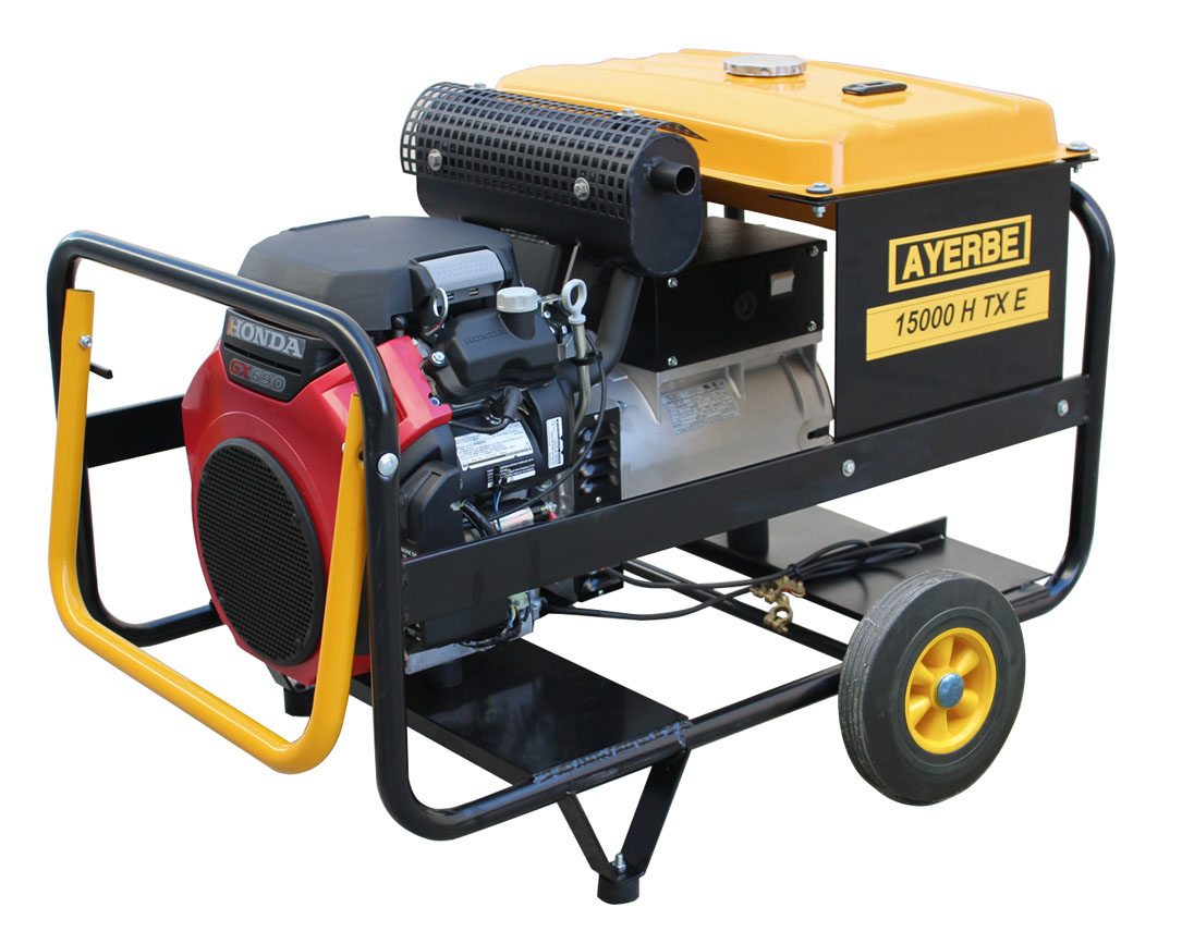 Ayerbe grupo electrógeno ayerbe 15000 tx / e honda