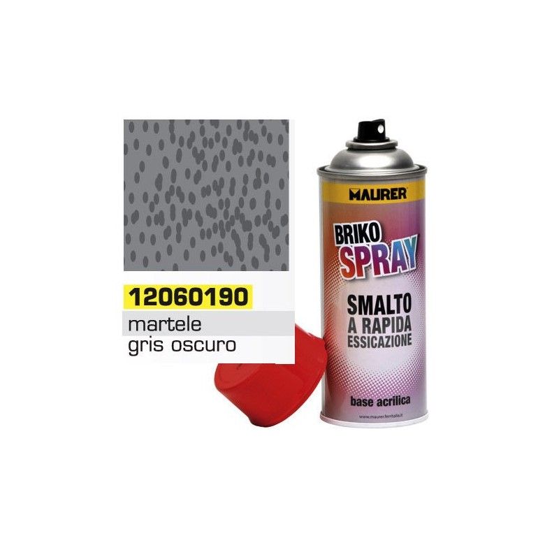 Spray pintura gris forja oscuro 400 ml.