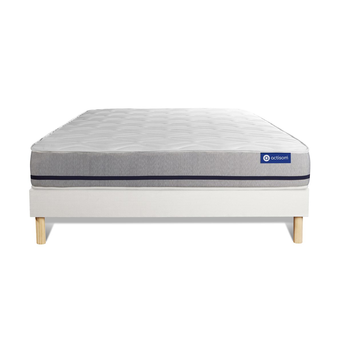 Pack colchón actilatex soft 135x190cm + somier multiláminas, látex y espuma