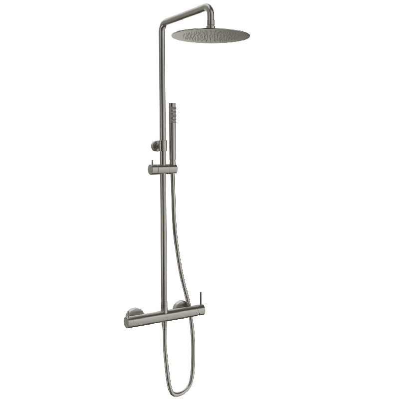 Columna ducha monomando loop cromado