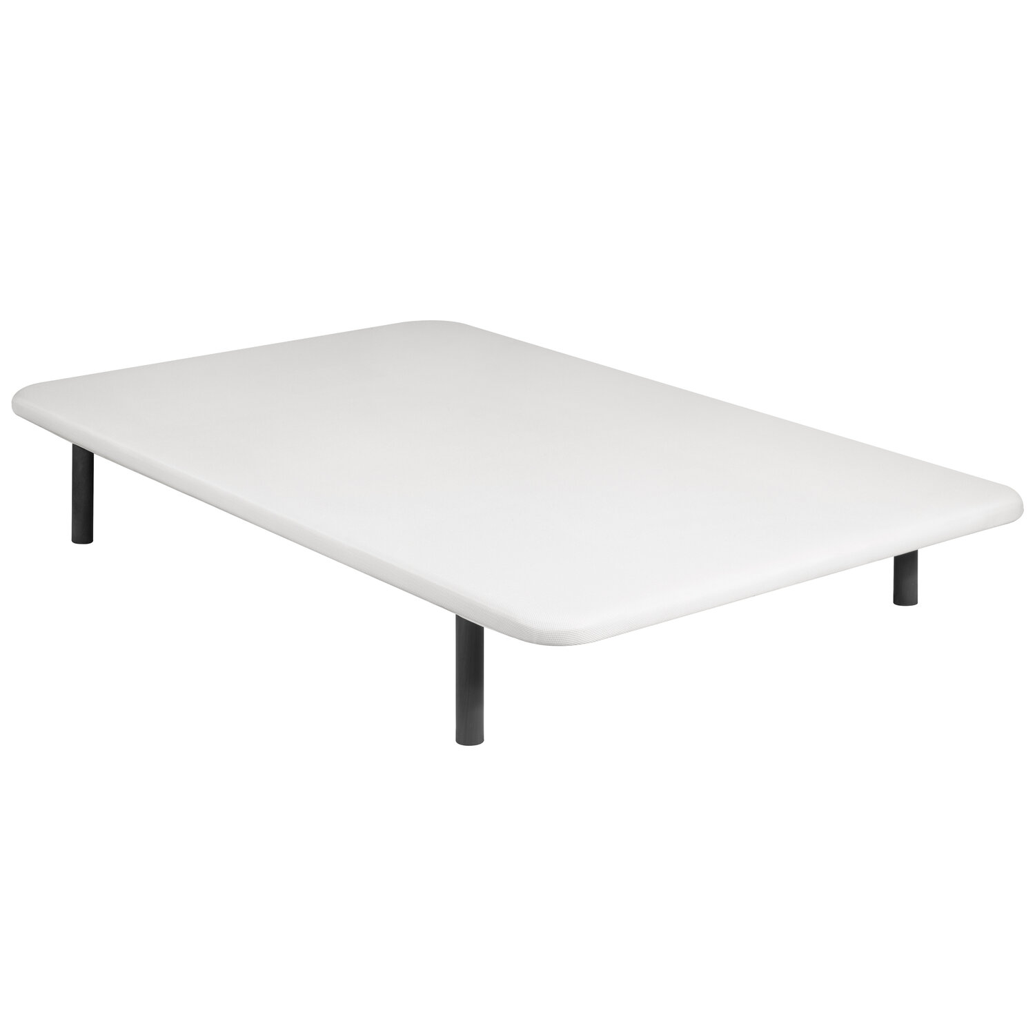Base tapizada 135x182 indie blanca 26cm + 4 patas y montaje incluido