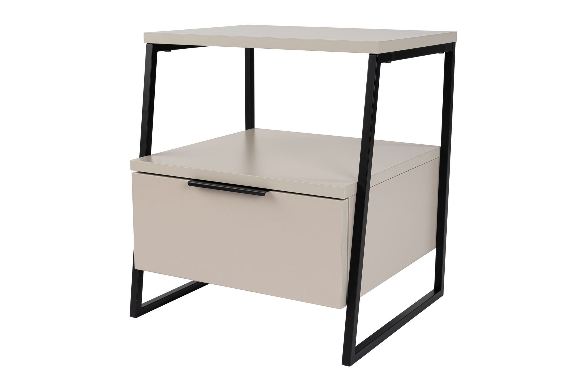 Mesita de noche de madera <<pal>> - 45 x 40 x 50 cm - gres