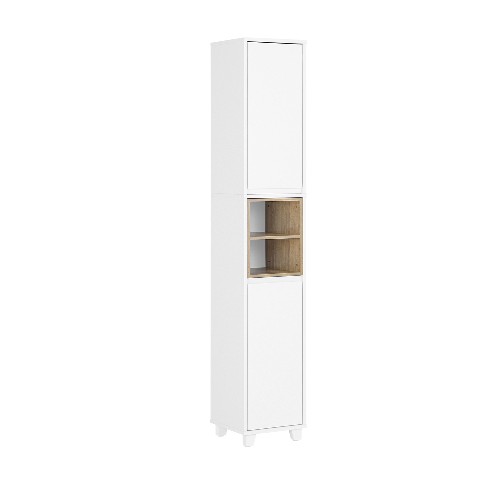 Sobuy-armario alto para baño-blanco-30x170x30cm-bzr147-w