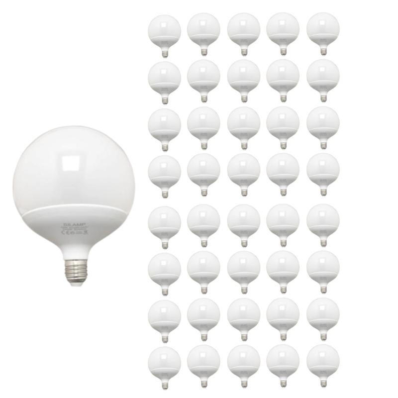 Bombilla LED E27 25w 220v g140 300° globo (pack de 40) - blanco n