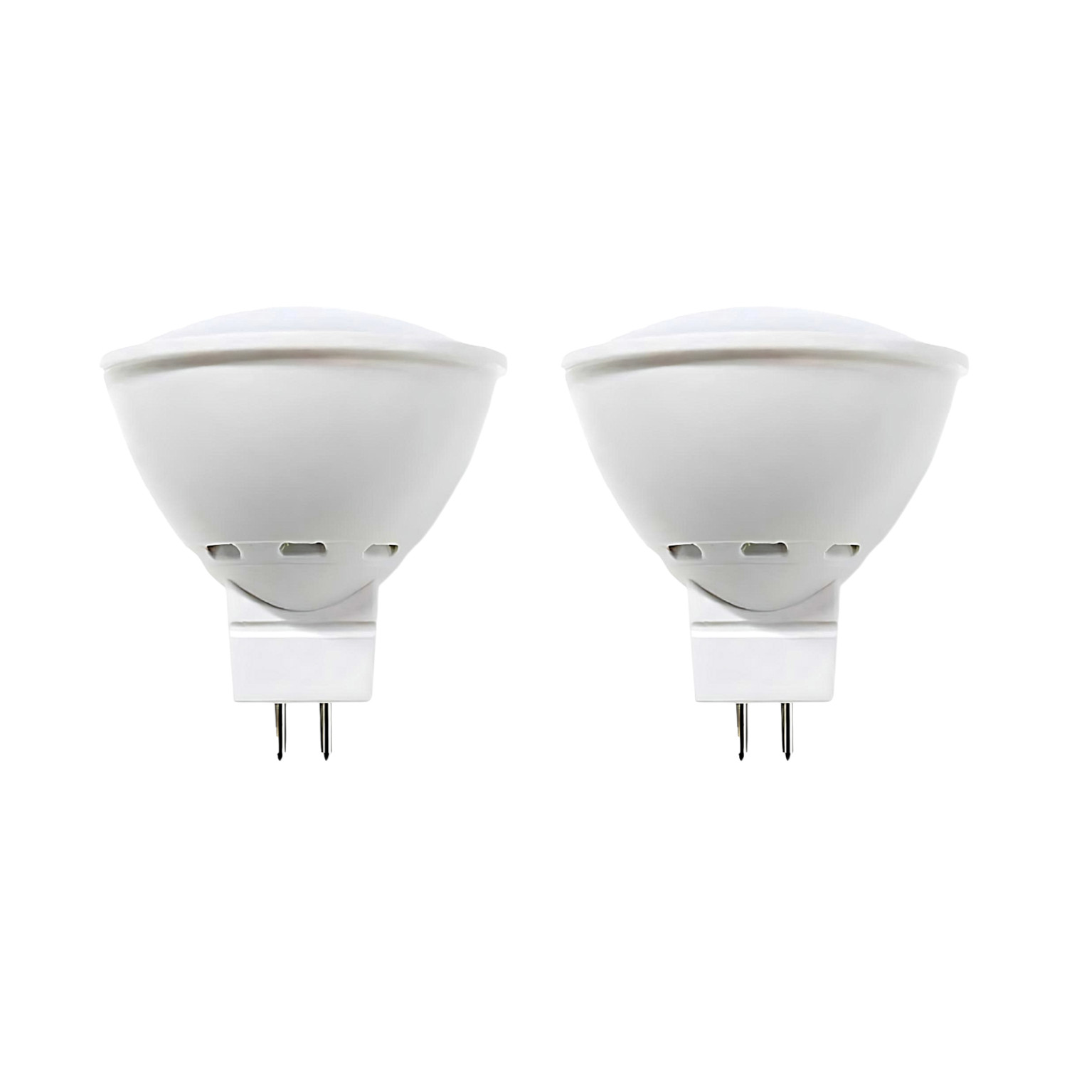 Pack 2 bombillas LED spotlight gu5.3 8w equi.60w 700lm 4000k