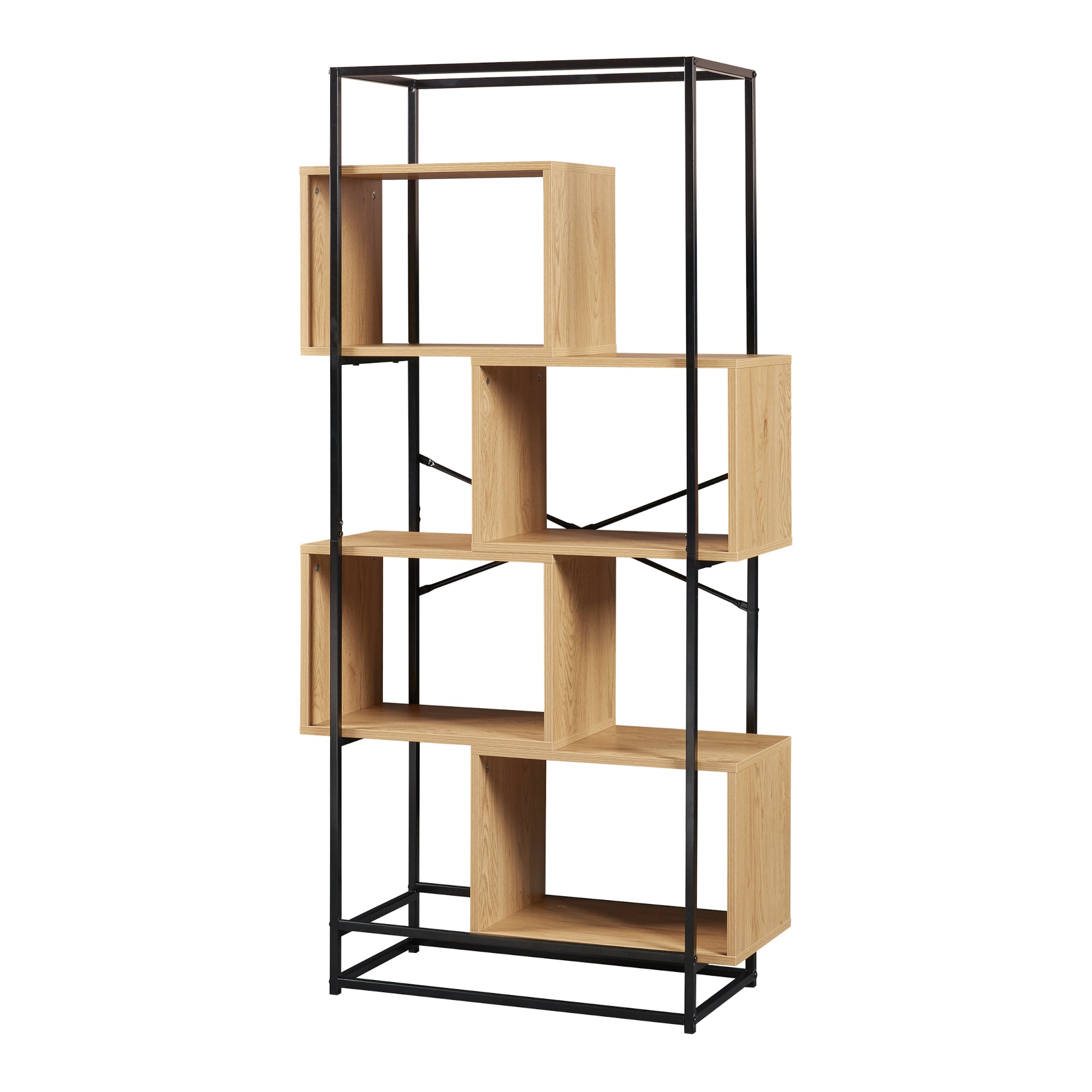 Estantería de diseño atemporal para salón/dormitorio mueble de almacenaje