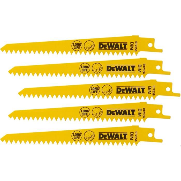 Cuchilla para sierra de calar - Dewalt - dt2356 - 152 mm - bi-metal - corte