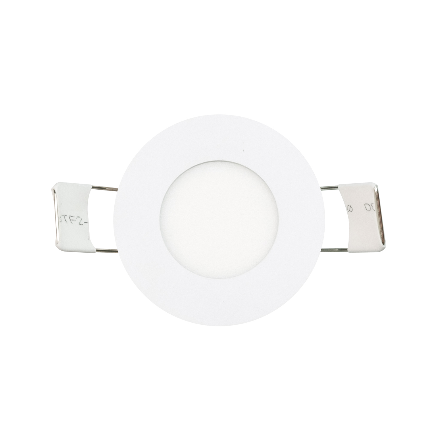 Placa LED pro 6w 3000k circular corte ø75mm chip lumiLEDs no flicker blanco