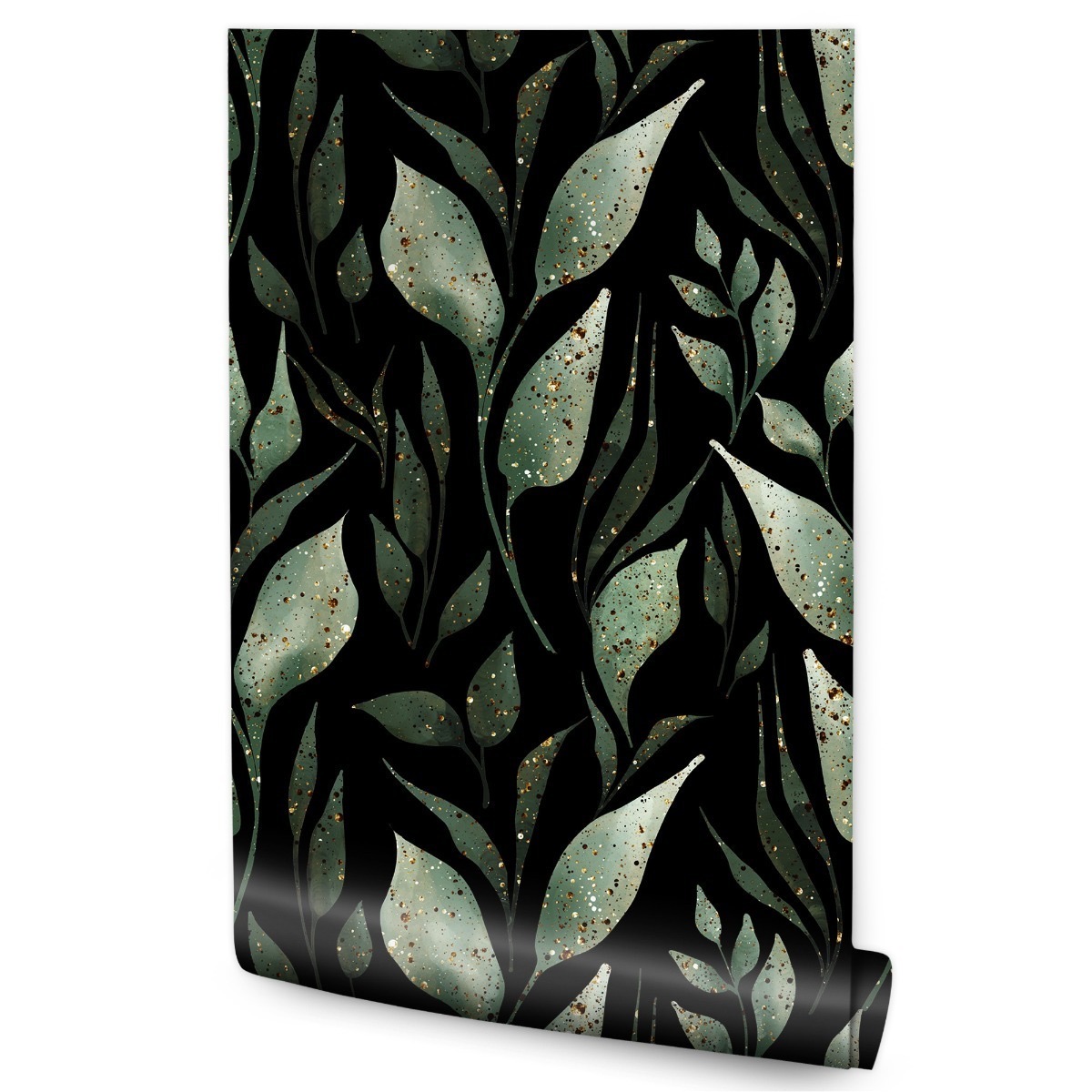 Papel Pintado N Hojas Naturaleza Plantas Para Dormitorio 53cm x 10m