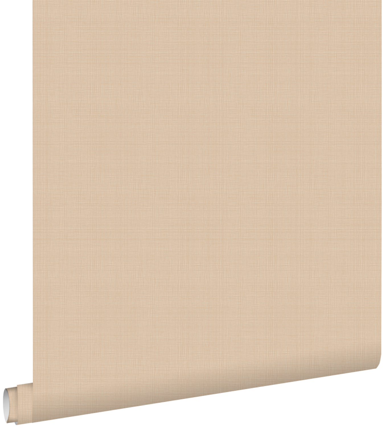 Estahome papel pintado liso efecto lino beige cálido 53 cm x 10.05 m