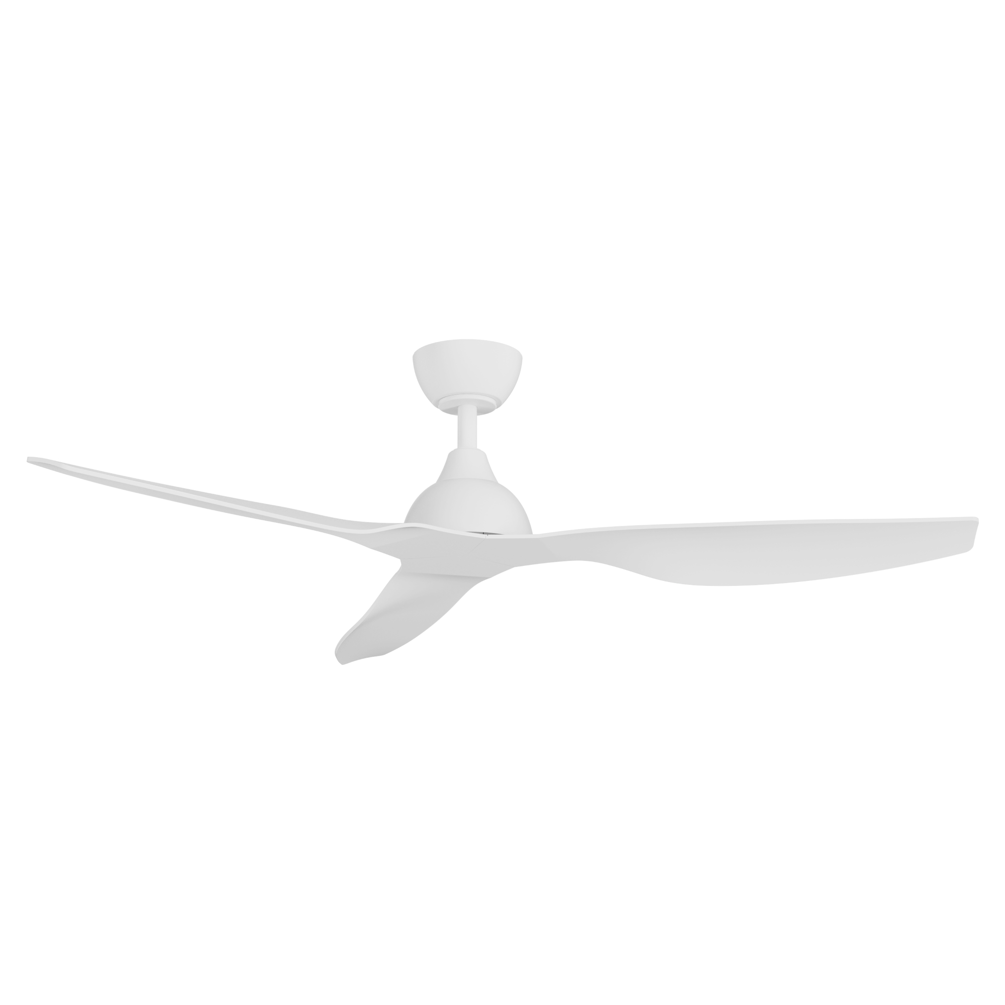 Ventilador de techo motor dc para exterior 132cm blanco ip44