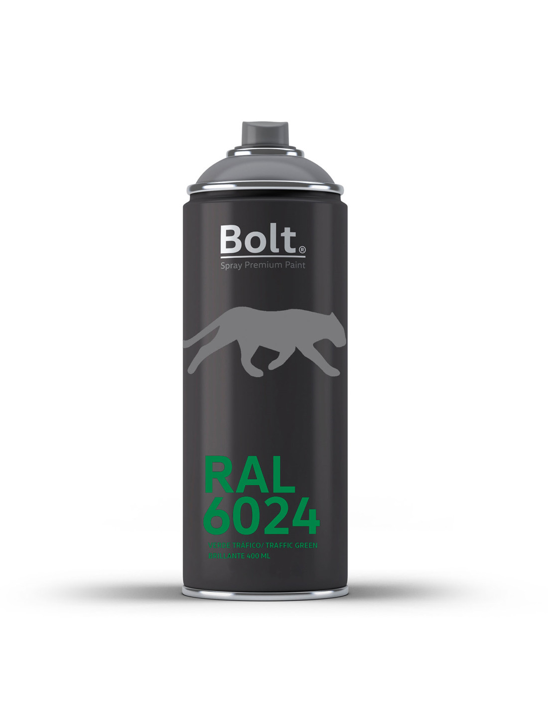 Spray bolt premium acrilico brillante ral 400 ml (ral 6024 verde tráfico)