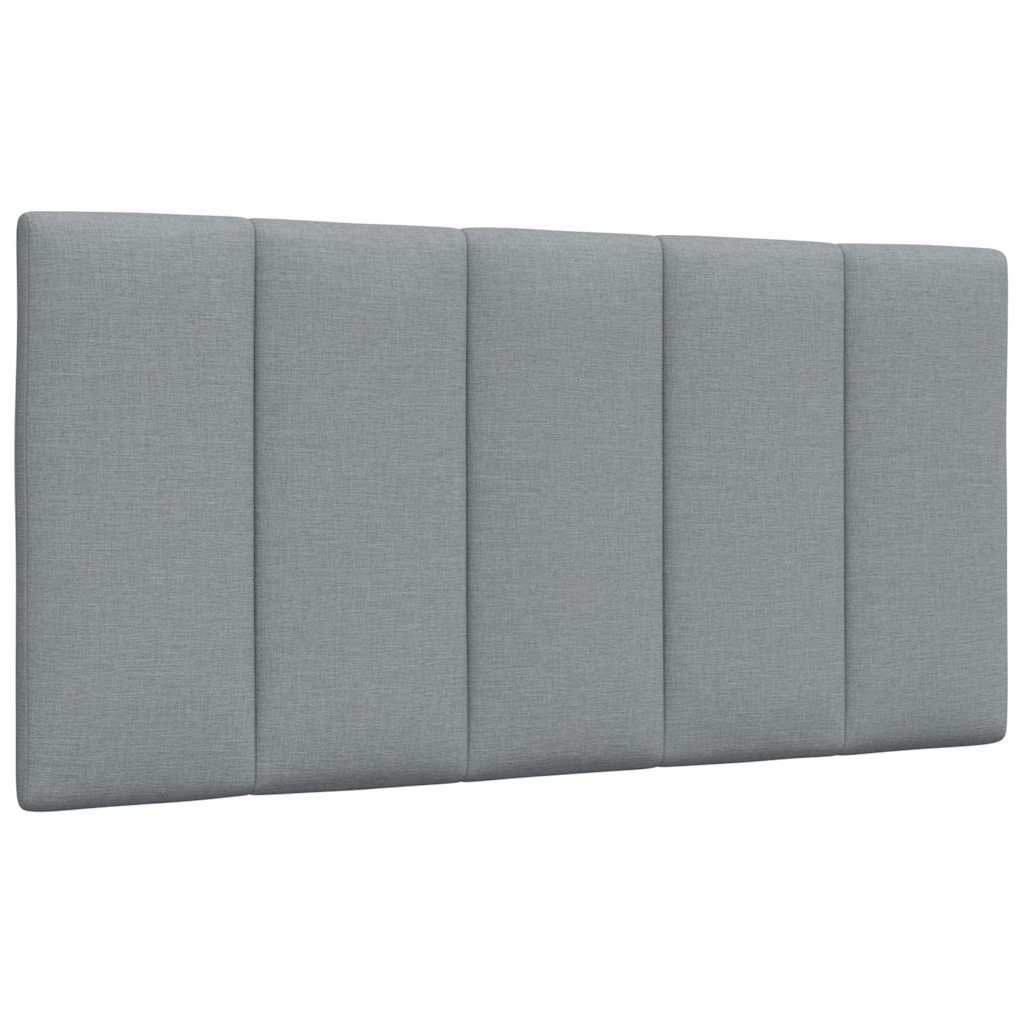 Cabecero de cama acolchado tela gris claro 100 cm eso8968